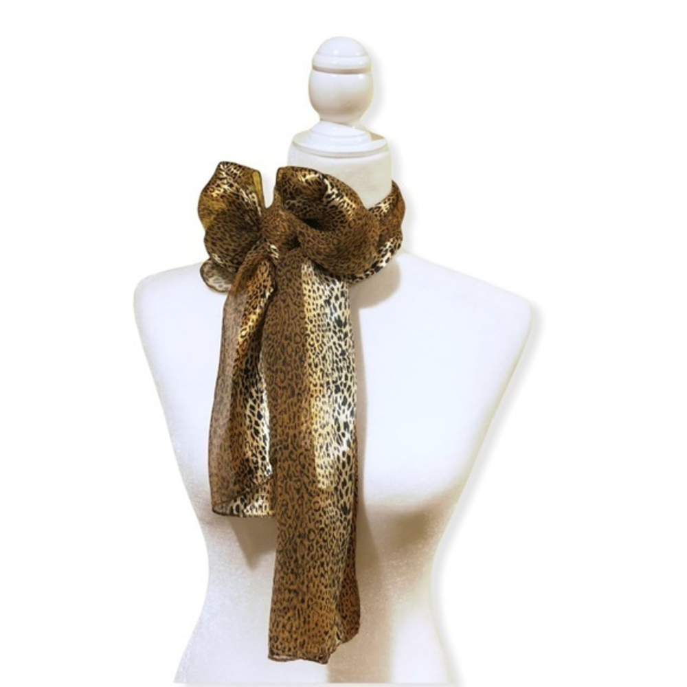 Vintage‎ Animal Print Ladies Scarf